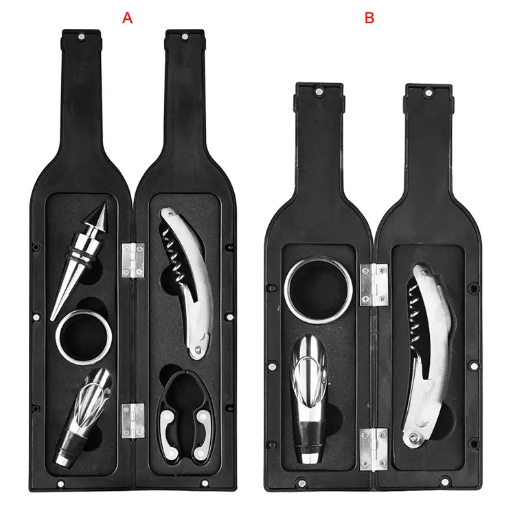 Set Wain Kotak Kotak Botol Botol