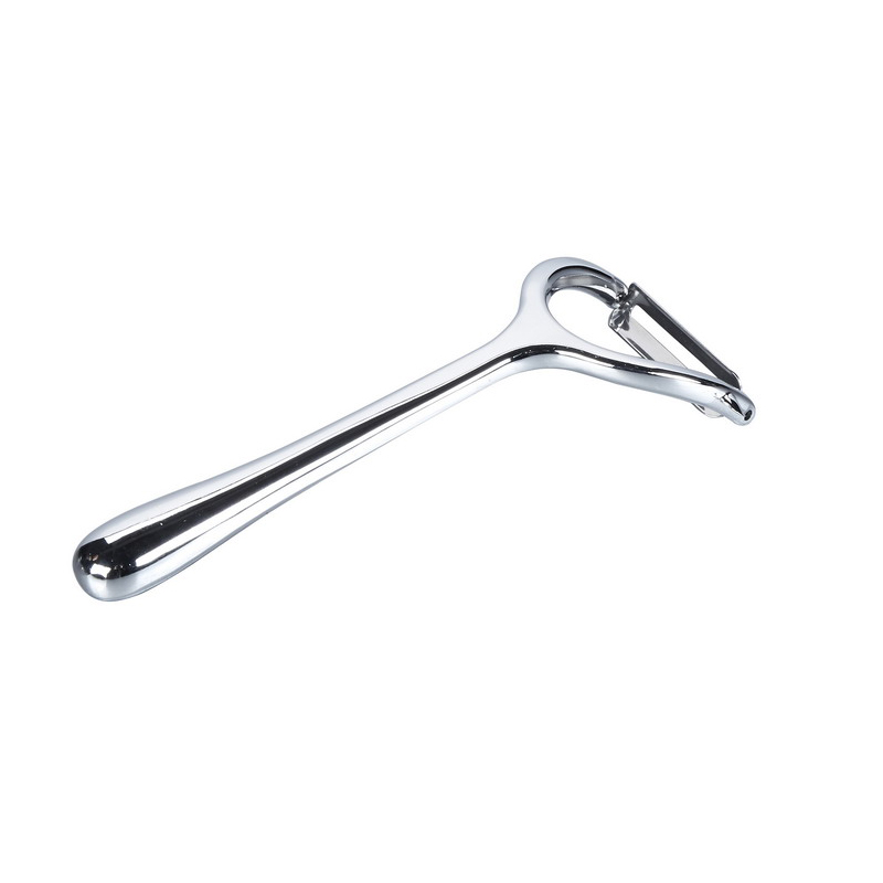 Zink Aloi Pengupas Tunduk Besar Bilah Keluli Tahan Karat Pengupas Buah Sayuran